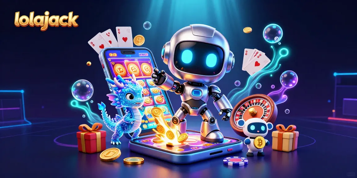 Experience engaging gameplay at Lolajack Casino with vibrant 3D characters and exciting casino elements.
