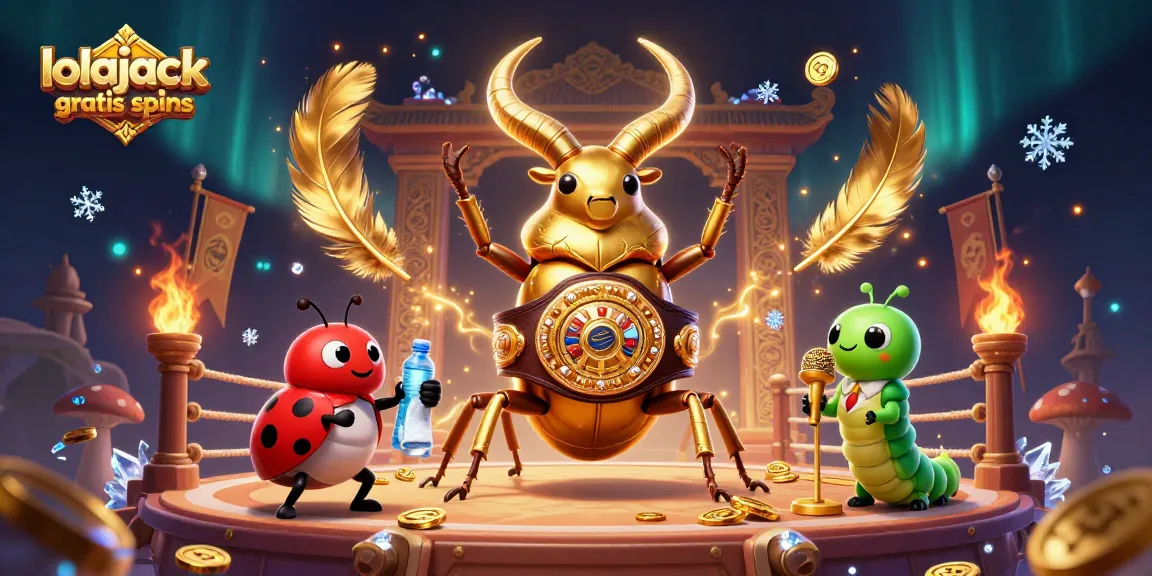 Experience excitements with lolajack casino gratis spins and vibrant gaming elements in this dynamic illustration.
