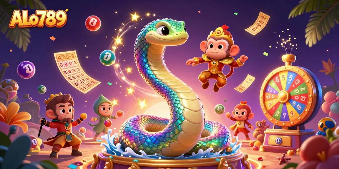 Engage with thrilling ALo789 action in this vibrant gambling scene featuring dynamic lottery elements.